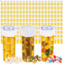 200 Pieces Empty Medicine Pill Bottles with Child Resistant Caps 6 Dram Plastic Prescription Containers