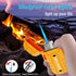 Torch Lighter, 2 Pack Butane Lighter, Windproof Outdoor Gas Lighter for Camping BBQ, Gifts for Men (Without Gas)