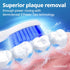 Replacement Heads for Philips Sonicare - Medium Toothbrush Head, Replaces HX6015/03 SimplyClean - Black - HX6018b