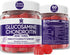 Glucosamine Chondroitin Gummies with MSM, Turmeric & Hyaluronic Acid, 120 Cts Extra Strength Joint Support