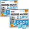 Washing Machine Cleaner Descaler - 48 Pack of Deep Cleaning Tablets for HE Front Loader & Top Load Washer