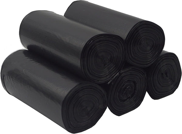 Black Trash Bag, Green 2 Gallon, 150 Count, Black Garbage Bag Trash Can Liner