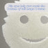 Scrub Daddy - Dye Free FlexTexture Sponge, Deep Cleaning, Dishwasher Safe, Multiuse, Scratch Free, 1 Pack