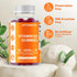 Vitamatic 2 Pack Vitamin D3 Gummies - 5000 IU Per Gummy, 120 Count for Healthy Bones, Teeth, Mood