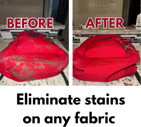 Couch Cleaner and Stain Remover for All Fabrics - Safe for Kids and Pets, Works in Cleaning Machines