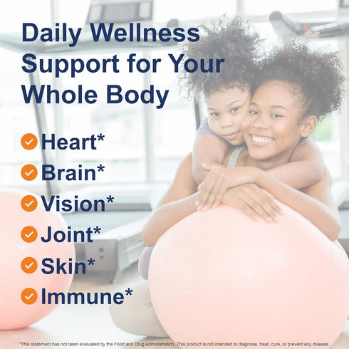 Carlson Solar D Gems, Vitamin D3 and Omega-3 Supplement, 360 Softgels, Bone & Immune Health, Lemon Flavor