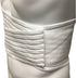 OTC Lumbosacral Support, 7-inch Lower Back, Lightweight Compression, Elastic, White, Small