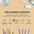 The Honest Company Plant-Based Flushable Wipes, 99% Water, Hypoallergenic, Fragrance Free, 126 Count