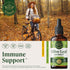 Immune 84-Day HERBAMAMA Olive Leaf Extract Liquid - Support Supplement with Olive Oil Leaf Tincture - Non-GMO, Alcohol