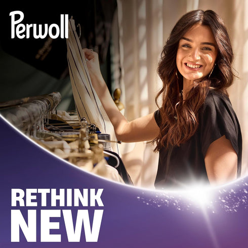 Perwoll (1x 27 Renew Sea of Flowers Detergent Wash Loads), Mild Deetergent Gently Cleanses and Renews Dark Colors