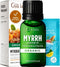 Gya Labs Organic Myrrh Essential Oil, 100% Pure Natural Myrrh Oil for Skin, Hair, and Aromatherapy