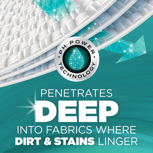 HAMMER 75 Oz, 50 ARM & Deep Clean Free & Clear Liquid Laundry Detergent, Free of Dyes, and Perfumes, Dermatologist