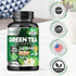 Green Tea Extract Pills - 1000mg Powerful Antioxidant Supplement - 98% Standardized EGCG for Natural Energy - 120
