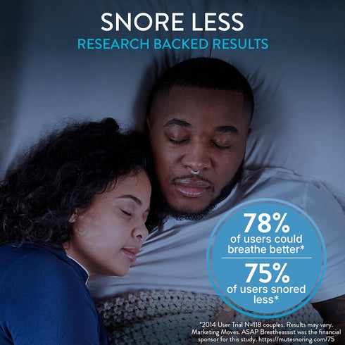 Mute by Rhinomed Nasal Dilator for Snore Reduction | Small 3pk | Anti Snoring Devices | Increase Airflow