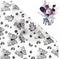 Gloreyan 20 Sheets Flower Wrapping Paper with Butterfly, Waterproof Floral Gift Packaging Material for DIY Craft