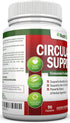 Blood Circulation Support - Herbal Supplement for Healthy Blood Flow, Promotes Leg Comfort with Natural Ingredients