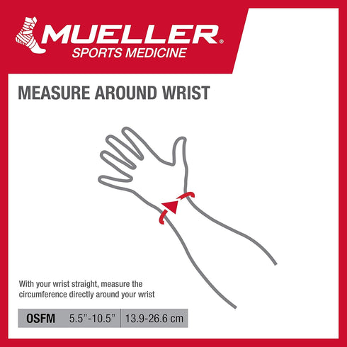 MUELLER Sports Medicine Adjust-to-Fit Thumb Stabilizer, Spica Splint, Thumb Pain Relief Brace for Men and Women, Fits