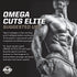 PMD Sports Omega Cuts Elite Fat Loss Formula - Omega Fatty Acids, MCT's, CLA, Keto Friendly, 90 Softgels