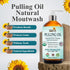 eSutras Pulling Oil Herbal Mouthwash, Coconut Sesame Sunflower Oils, Mint Clove, Whitens Teeth