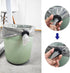 6 Pcs Black Trash Bag Holder, Reusable Trash Liner Cinch for Securing Liners, Ideal for Outdoors and Home Use