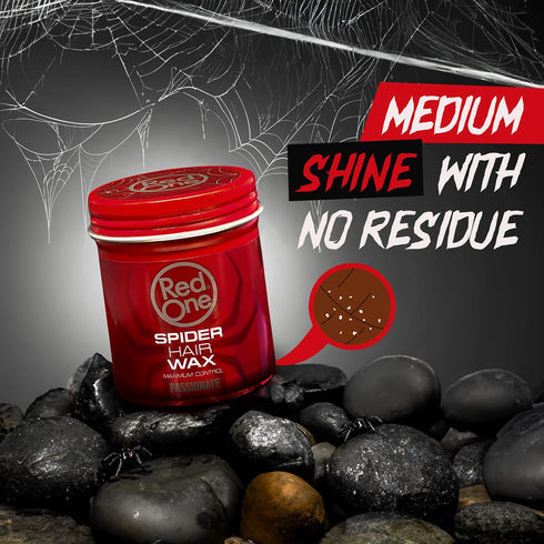 Redone Spider Hair Wax Passionate 100ml, Maximum Control, Flexible Hold, Medium Shine