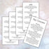 Hair Extension Aftercare Instruction Card, 50 pk, Do s and Don ts for Extensions Care