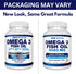 Omega-3 4,080mg 1200mg 900mg 120 Arazo Nutrition Wild Caught Fish Oil Concentrate per Serving High EPA & DHA Burpless