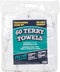 Arkwright TT60 Terry Cloth Rags, Pack of 60, 100% Cotton Cleaning Towels