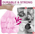 Charmount Small Trash Bags, 4 Gallon Garbage Bags, Unscented, 80 Count, Hot Pink for Kitchen Bedroom