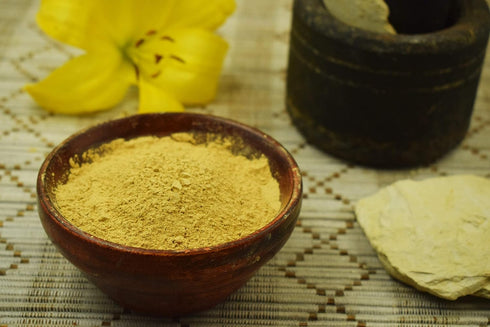 SVATV Fuller's Earth Powder | Multani Mitti | Indian Healing Clay for Deep Skin Pore Purifying Face Mask - 227g