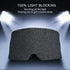 SUWEISHI 2 Pack Ultra Soft 100% Cotton Sleep Mask, Adjustable Strap, Comfortable Blindfold for Travel, Blocks Light