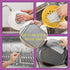 Double Layer Metal Wire Dishwashing Cloth, Dry and Wet Dual-Purpose for Kitchen Cleaning (10 Pieces)