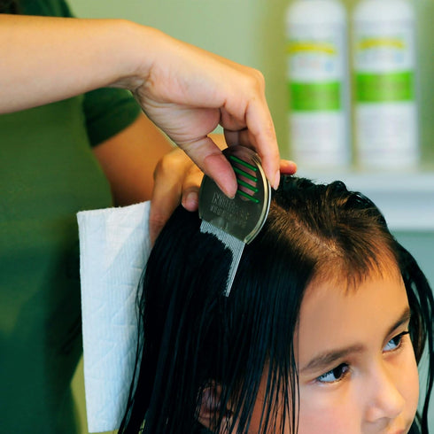My Hair Helpers Lice Eliminator Comb, Stainless Steel, Effectively Removes Louse, Nits, and Superlice from Hair