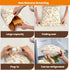 Hiketry 2 Pack Extra Large Beeswax Bread Bags for Sourdough & Homemade Bread, Reusable Cotton Bread Storage Bags