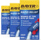 Bayer New Rapid Relief Powder Packs with Aspirin & Caffeine, Fast Acting Pain Relief, Raspberry Flavor
