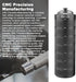 Weekly Metal Pill Organizer for Outdoor Travel, Aluminum, Waterproof, that is Shockproof and Has Large Compartments