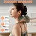SLUXE 4D Shoulder and Neck Massager, Bionic Heated Massager, Shiatsu Neck Massager with Fingers, Kneading Massage, Skin
