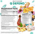 Immune 60 Q Defend Quercetin Supplement with Zinc Vitamin C Vitamin D Elderberry Turmeric Black Pepper Garlic Ginger