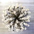 Dog Theme Paw Print Paper Drinking Straws, Black White, 7.75 inches, 50 Pack - Outside The Box Papers Brand