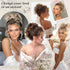 HMD Tousled Updo Messy Bun Hair Piece Hair Extension with Elastic Rubber Band, Synthetic Hair Extensions for Women
