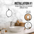 MIRRORVANA Small Shower Mirror for Shaving, 3 Attachment Options, Portable, Shatterproof, Bonus Anti-Fog Spray