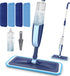 Microfiber Wet Spray Mops for Hardwood Floor Cleaning, Dry Wet Dust Mop with 4 Reusable Washable Mop Pads for Swiffer