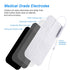 TENS Unit Pads, 2"X4", 24Pcs, Reusable Latex-Free Replacement Pads for Muscle Stimulator Electrotherapy