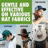 4-in-1 Professional Hat Cleaning Kit, Gentle Cleaner for Baseball Caps, Cowboy & Felt Hats with Deodorizer and Brush