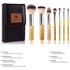 SHANY Makeup Brushes, I Love Bamboo, 7pc Petite Pro Bamboo Brush Set with Carrying Case