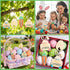Set 3, BOARDFEB Easter Money Holders of Premium Wooden Gift Card Holders Festive Easter Basket Decorations for Cash
