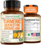 Quercetin with Bromelain & Turmeric Curcumin - 120 Caps Bromelain Supplement with Black Pepper for Immune & Joint