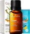 Gya Labs Ginger Essential Oil, 0.34 Fl Oz, for Massage, Diffuser, Hair, Skin, Body & Candle Making, Warming Scent