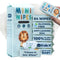 HomeyHero Travel Baby Wipes - 100% Plant-Based Bamboo, Safe for babies & Sensitive