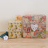 Aimyoo Kraft Floral Wrapping Paper Bundle, 3 Rolls, 17 in x 10 ft per Roll, Vintage Spring Flowers Gift Wrap